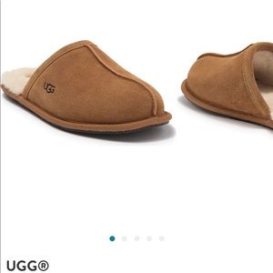 Ugg Pearle slide on Slipper in Natural, Tan, comfy, size 9 - NEW condition